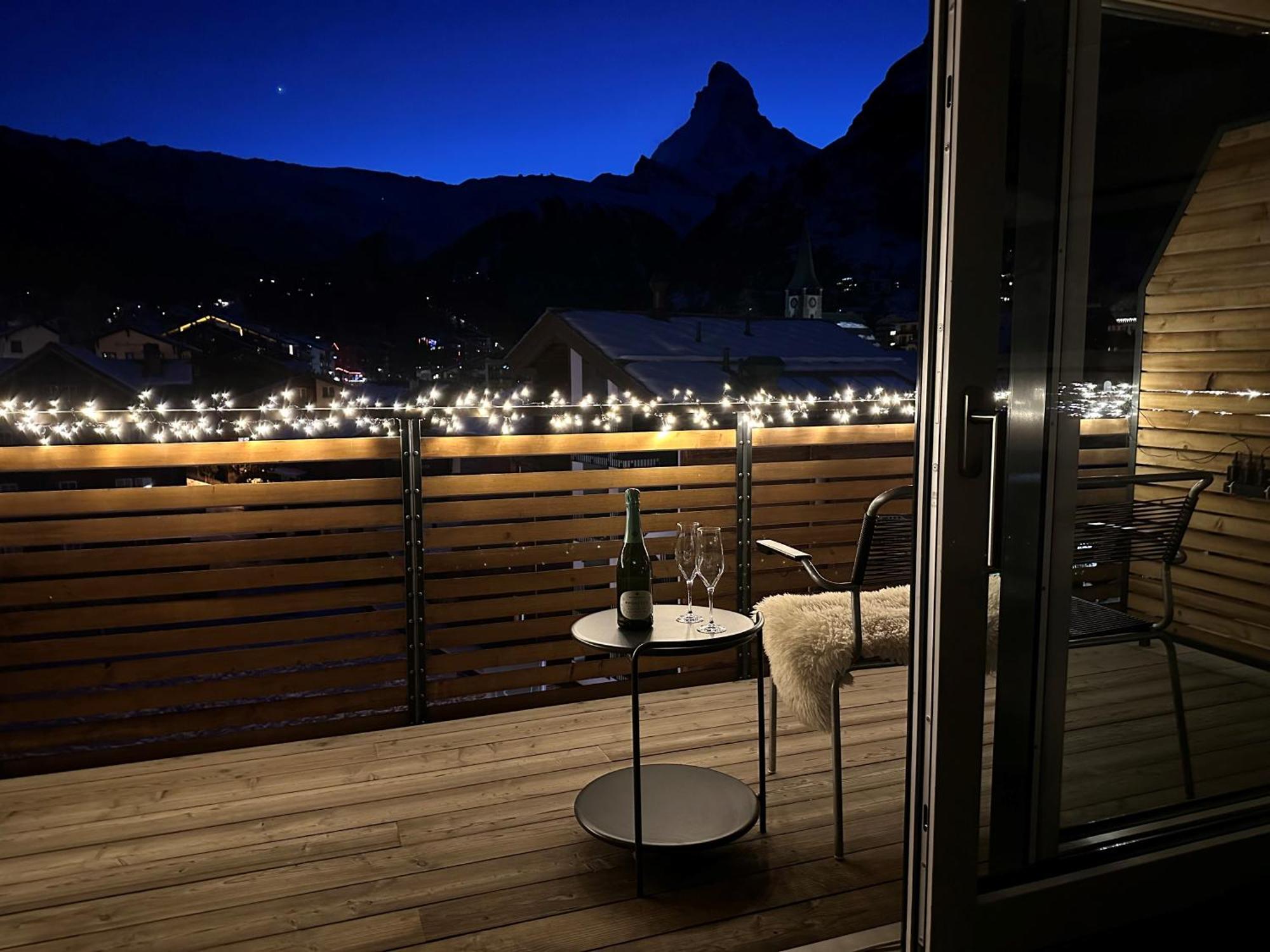 Appartamento Ascot Penthouse 160 M2 Matterhorn View Zermatt Esterno foto