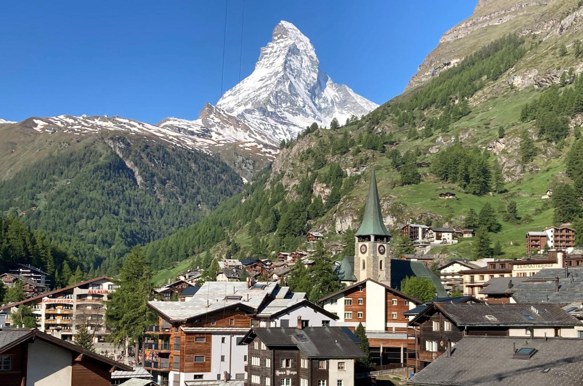 Appartamento Ascot Penthouse 160 M2 Matterhorn View Zermatt Esterno foto